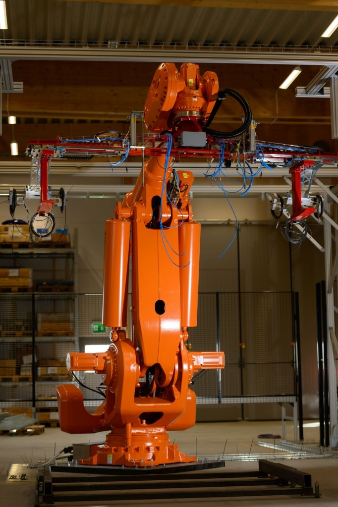 orange industrirobot